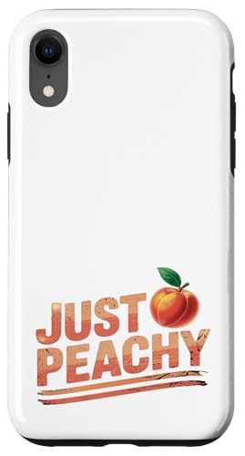 Peachy Vintage-Look für sommerliebende, pfirsichfarbene Mädchen Hülle für iPhone XR Peachy Vintage-Look für sommerliebende, pfirsichfarbene Mädchen Hülle für iPhone XR von Just Peachy