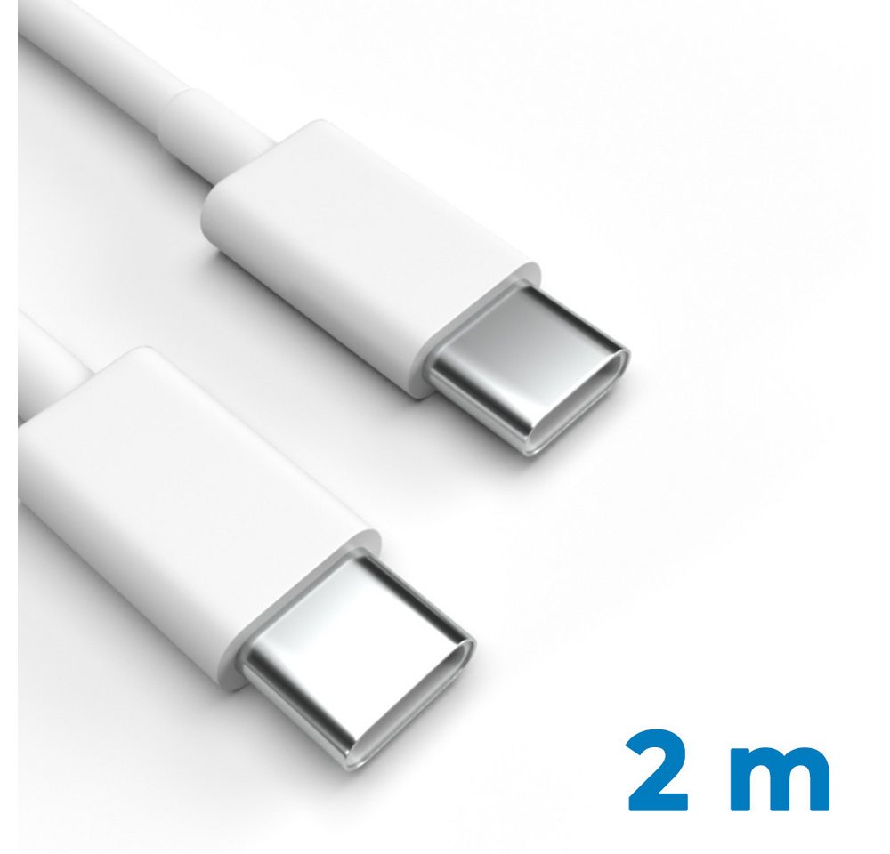 Justcom Moto G9 Power 2020 USB-Kabel, USB-C, USB-C (200 cm), Schnellladekabel, Datenkabel, Handy, Tablet von Justcom