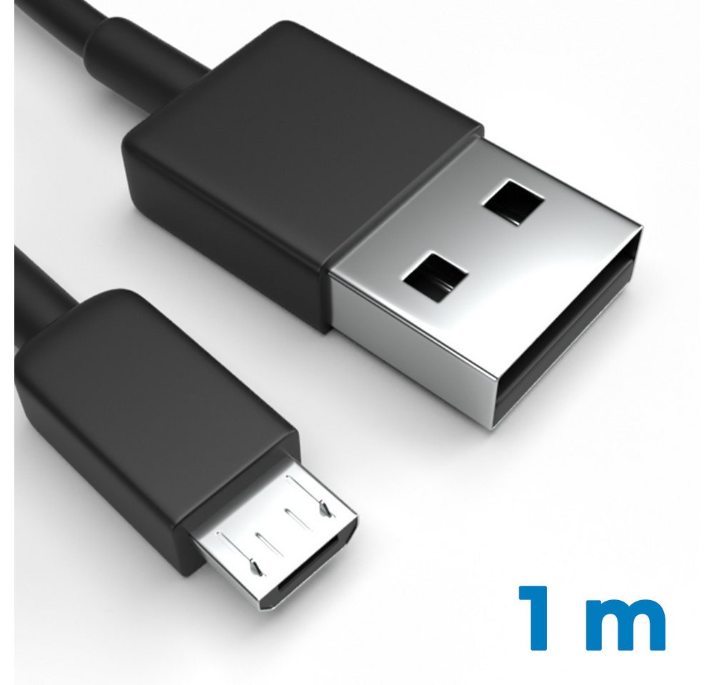 Justcom Vivo Y91c USB-Kabel, Micro-USB, USB-A (100 cm), Schnellladekabel, Datenkabel, Handy, Tablet von Justcom