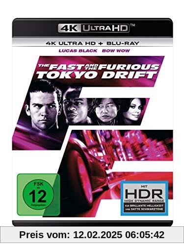 The Fast and the Furious: Tokyo Drift  (4K Ultra HD) (+ Blu-ray 2D) von Justin Lin