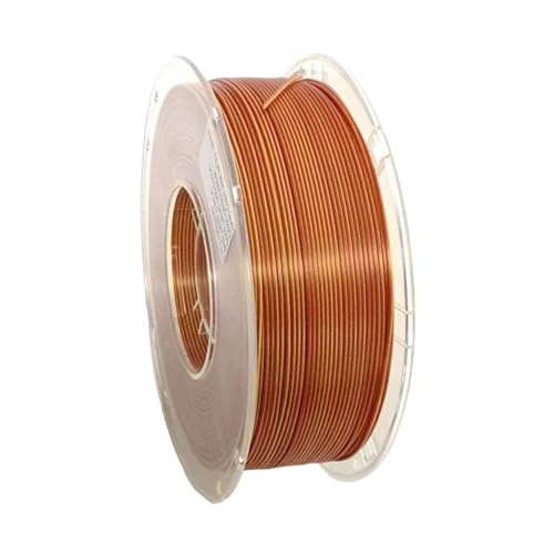 Jvjggag 3D-Druckseide,3D-Druckerfilament | 3D-Drucker-Verbrauchsmaterial Filament,Mehrfarbige Spule mit schnellem Farbwechsel, seidig glänzendes Filament für die meisten FDM-3D-Drucker von Jvjggag