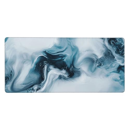 Gaming Mauspad Traum Schreibtischunterlage Blau Mauspad XXL 700 x 400 x 3mm, Wetterfest Anti-Rutsch Mauspad Gaming Zubehör Verbessert Präzision und Geschwindigkeit, Mouse Pad für Office Deko -892 von Jvyaeen