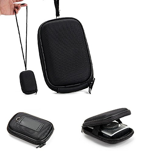 K-S-Trade Qualitativ & Innovativ Hardcase Kamera-Tasche Foto-Tasche Für Canon IXUS 180 Für Kompaktkamera Gürteltasche Case Schutz-Hülle von K-S-Trade