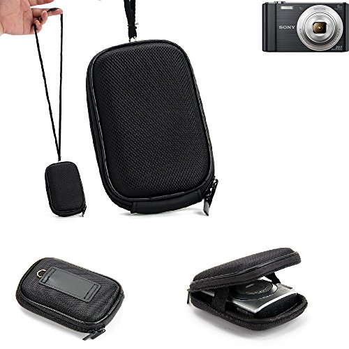 K-S-Trade Für Sony Cyber-Shot DSC-W810 Hülle Hardcase Kamera-Tasche Foto-Tasche Für Sony Cyber-Shot DSC-W810 Für Kompaktkamera Gürteltasche Case von K-S-Trade