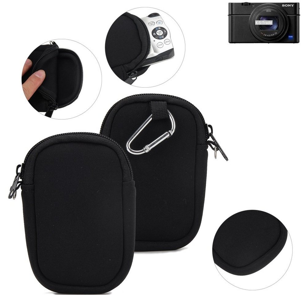 K-S-Trade Kameratasche für Sony Cyber-shot DSC-RX100 VI, Kameratasche Schutz-Hülle Kompaktkamera Tasche Travelbag sleeve von K-S-Trade