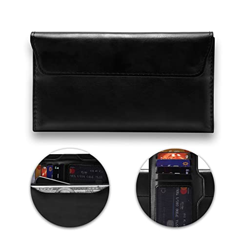 K-S-Trade Qualitativ & Innovativ Handy Hülle Für Nubia Red Magic 9S Pro+ Schutz Hülle Tasche Schutz Case Handytasche Kunstleder Schwarz, 1x von K-S-Trade