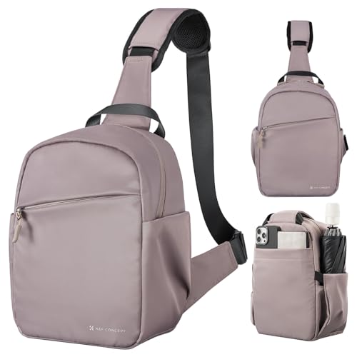 K&F Concept Kameratasche, Kamera Sling Tasche Schultertasche Fotorucksack Klein, Wasserdichter Kamerarucksack, Verstellbarer Schultergurt Kamera Rucksack für DSLR/SLR Kamera Objektiv von K&F Concept