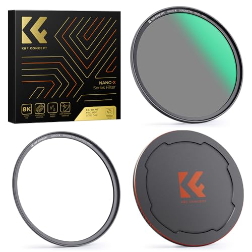 K&F Concept Nano X-Serie ND Filter magnetisch Magnetfilter ND8(3 Blendenstufen) mit Objektivadapter-52mm von K&F Concept