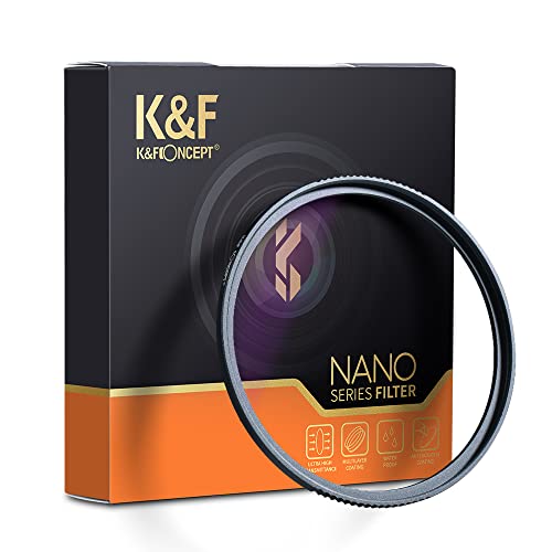 K&F Concept Natürlicher Nachtfilter Mehrschichtiger Nano-Beschichtungs-Lichtverschmutzungs-Reduktionsfilter für Nachthimmel/Stern optisches Glas (77 mm) von K&F Concept