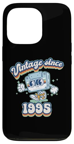 Hülle für iPhone 13 Pro Vintage Since 1995 Retro 30th Birthday Classic Design von K7 Tape Birthday Outfit for Retro Vintage Fans