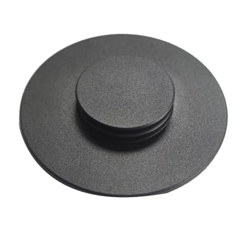 KACPLY Plattenspieler-Stabilisator-Klemme für LP Vinyl Plattenspieler Disc für Stabilisator Gewicht für CDM4 CDM3 schwarz kleines Loch einfach zu bedienen von KACPLY