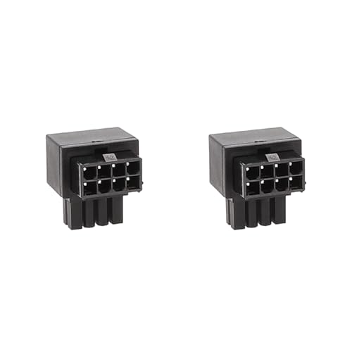 KAHDGSS CPU 8Pin Buchse Auf Stecker Stromanschluss Adapter GPU PCIe 8Pin 90 Grad Stecker Für Desktop Grafikkarte Mainboard CPU 8Pin Servolenkung Stecker 90 Grad Adapter von KAHDGSS