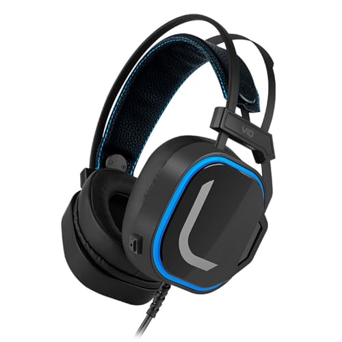 KAHDGSS USB 7.1CH Over Ear Headset Kopfhörer Mit Lebendigem Licht Klarem Und Ergonomisch Für Unterhaltung Büro Und Gaming von KAHDGSS