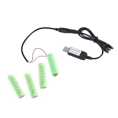 KAHDGSS USB Zu AA LR6 Batterie Eliminatoren USB Netzteil Kabel Ersetzen AA LR6 Batterie Für Elektrische Spielzeug Taschenlampe von KAHDGSS