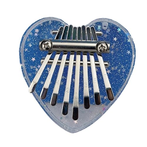 8-Ton-Daumenklavier tragbares Kalimba-Einsteiger-Fingerklavierinstrument kalimba instrument(Heart) von KAILNDF