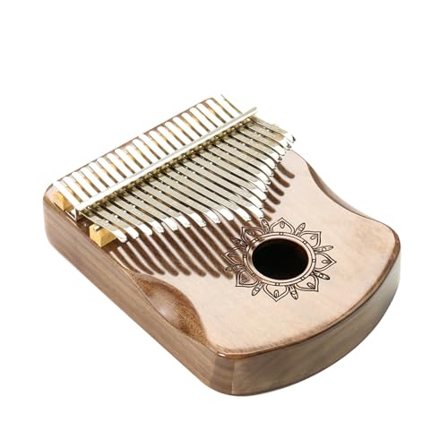 Daumenklavier Fingerklavier Tragbares Musikinstrument Kalimba 21 Tasten kalimba instrument von KAILNDF