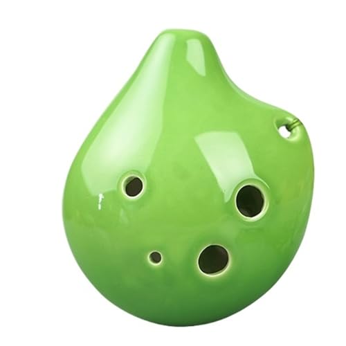 Ocarina 6-Loch-Alto-Ocarina Anfänger-Ocarina-Instrument okarinas(Green) von KAILNDF