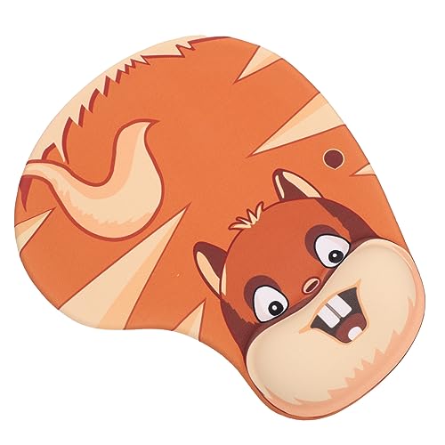 KALLORY Eichhörnchen-Mauspad Gamig-Desktop-Matte Mauspad für zu Hause Schreibtischunterlage für Schreibtisch cute mousepad tischpolster Gaming-Mauspad Schreibtisch-Mauspad Kieselgel von KALLORY