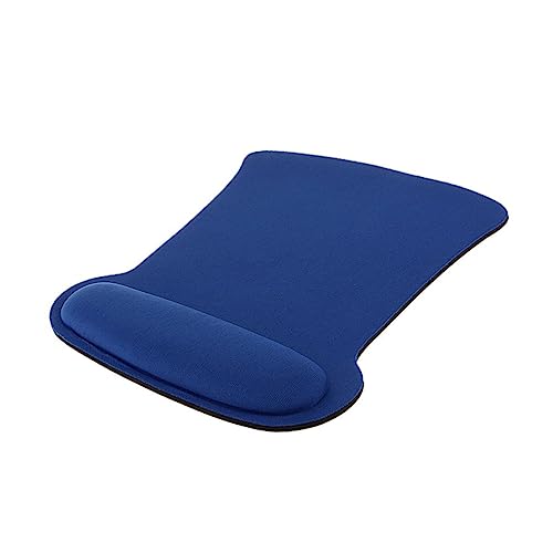 KALLORY Gaming Mauspad Mit Handgelenkauflage Ergonomische Unterstützung Für Komfort Beim rutschfeste Gummiunterlage Blau Ideal Für Büro Und Zuhause von KALLORY