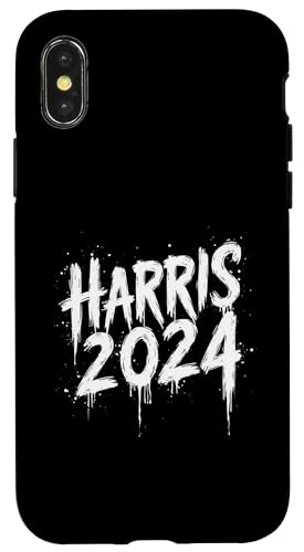 Hülle für iPhone X/XS Harris 2024 von KAMALA HARRIS 2024