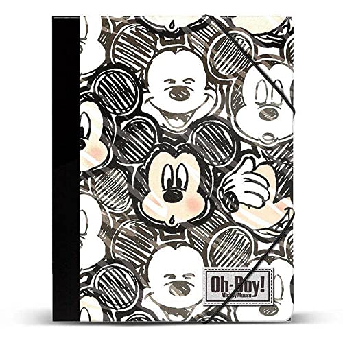 Karactermania Disney Classic Minnie Drawing-DIN A4 Rasterpapier Notizbuch von KARACTERMANIA