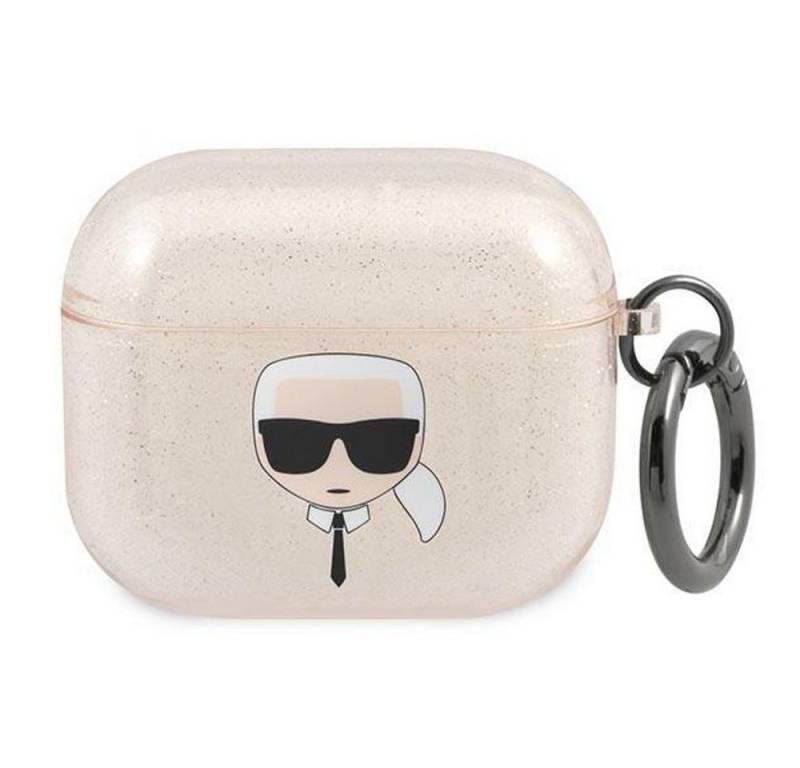 KARL LAGERFELD Kopfhörer-Schutzhülle Karl Lagerfeld KLA3UKHGD AirPods 3 Hülle gold / go von KARL LAGERFELD