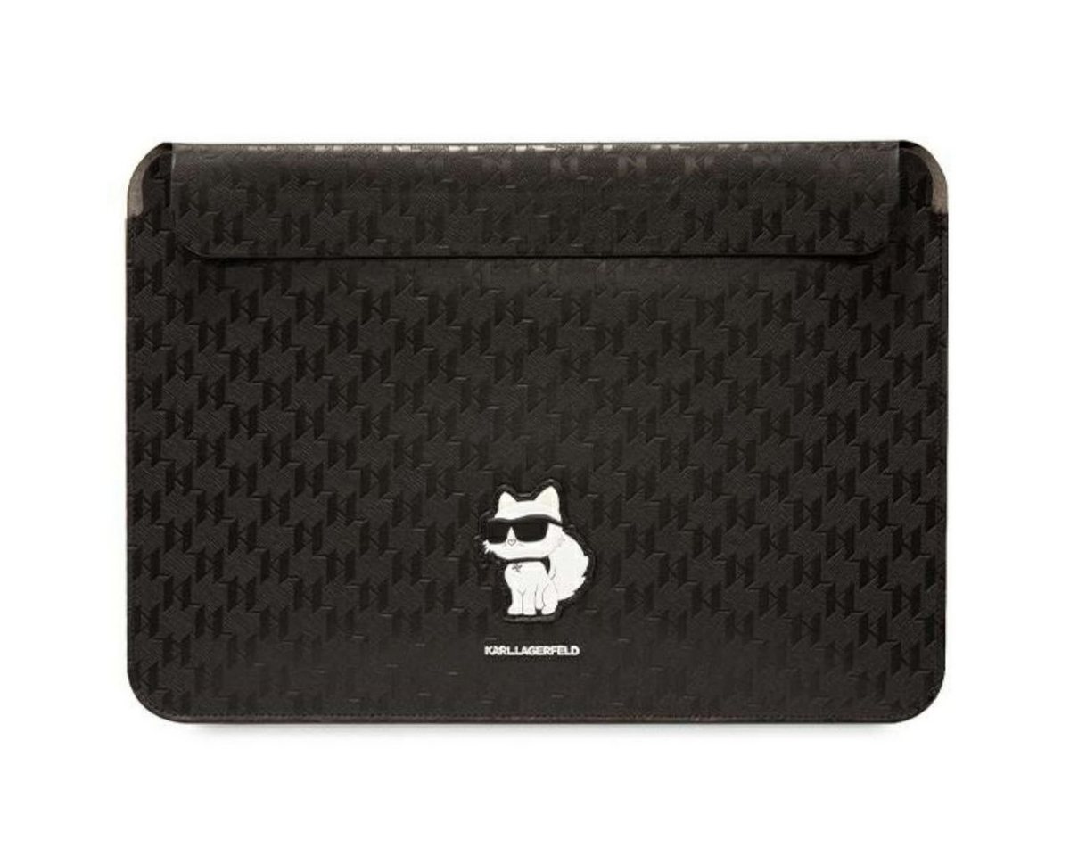 KARL LAGERFELD Tablet-Mappe Karl Lagerfeld Universelle Tasche Saffiano Monogram Choupette Schwarz von KARL LAGERFELD