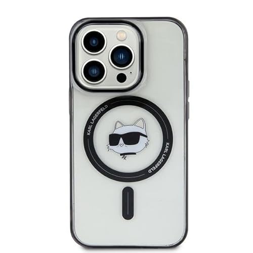 Karl Lagerfeld KLHMP15MHCHNOTK Hülle für iPhone 15 Plus 6.7" transparent hardcase IML Choupette`s Head von KARL LAGERFELD