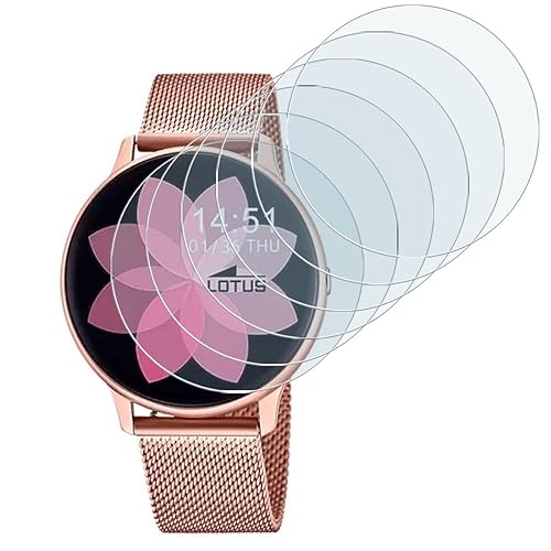 KARYLAX - (6 Stück Displayschutzfolie aus flexiblem Glas, Härtegrad 9H, kratzfest, kompatibel mit Burei-Smartwatch von KARYLAX