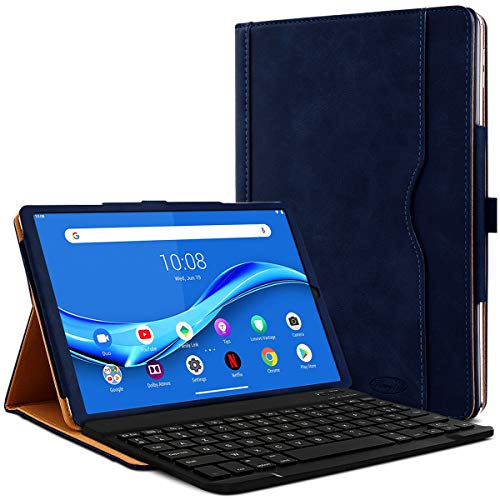 KARYLAX - AZERTY-Tastatur + dunkelblaue Schutzhülle, kompatibel mit Lenovo Tab M10 (3. Gen.) 10,1 Zoll 2022 von KARYLAX