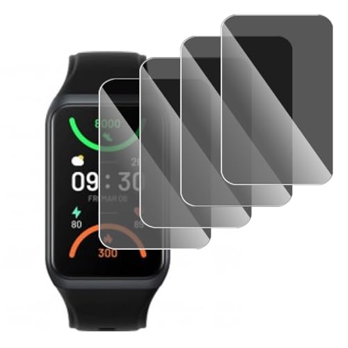 KARYLAX - Anti-Spionage-Displayschutzfolie aus Glas, kratzfest, Sichtschutz, für Samsung Galaxy Fit 3 Smartwatch (4 Stück) von KARYLAX