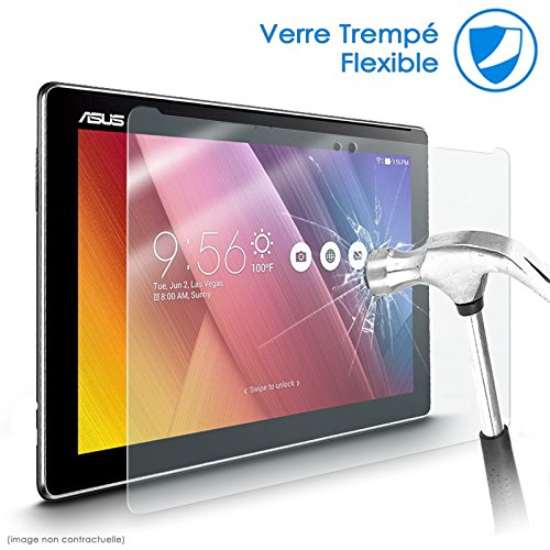 KARYLAX - Displayschutz aus flexiblem Glas, Härtegrad 9H, kratzfest, Displayschutzfolie für Tablet Asus Transformer Book T101HA 10,1 Zoll (25,7 cm) von KARYLAX