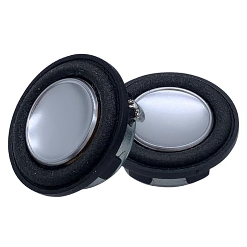 2 x 28 mm Lautsprecher, Magnetschaltung, 4 Ohm, 2 W, klein, für Kopfhörer, kleine Heimunterhaltungen von KASFDBMO