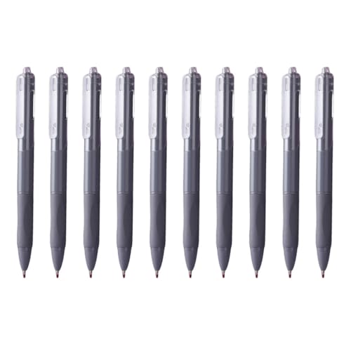 KASFDBMO 10 x Neutraler Stift 0,5 mm Schreibstift Schnelltrocknender Gelschreiber Schwarzer Schreibwarenstift zum Schreiben Malen von KASFDBMO