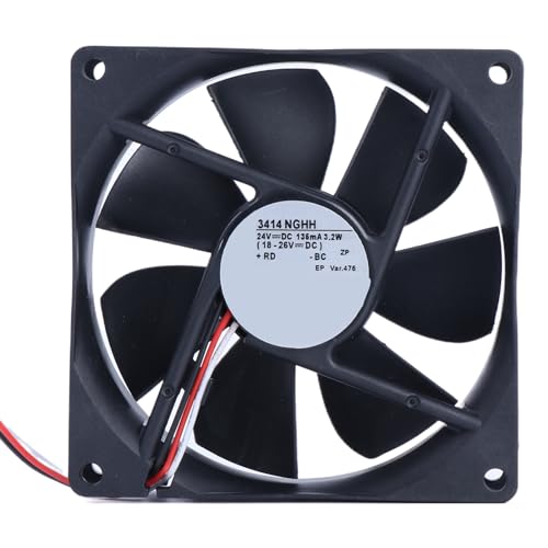 KASFDBMO 3414NGHH 3414 NGHH DC24V Original Lüfter 24V 3 2 W 3pin 9025 90x90x25MM 9CM Inverter Fan von KASFDBMO