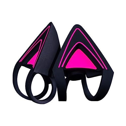KASFDBMO Schöne Katzenohren-Dekoration, 1 Paar für Kopfhörer, Headsets, verstellbare Riemen, Befestigung für Kopfhörer KASFDBMO Schöne Katzenohren-Dekoration, 1 Paar für Kopfhörer, Headsets, verstellbare Riemen, Befestigung für Kopfhörer von KASFDBMO
