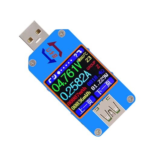 KASFDBMO USB 2.0 LCD Voltmeter Amperemeter Voltmeter Multimeter Batterie Lade Netzteil 4-24V 5A Spannungen Tester Multimeter von KASFDBMO