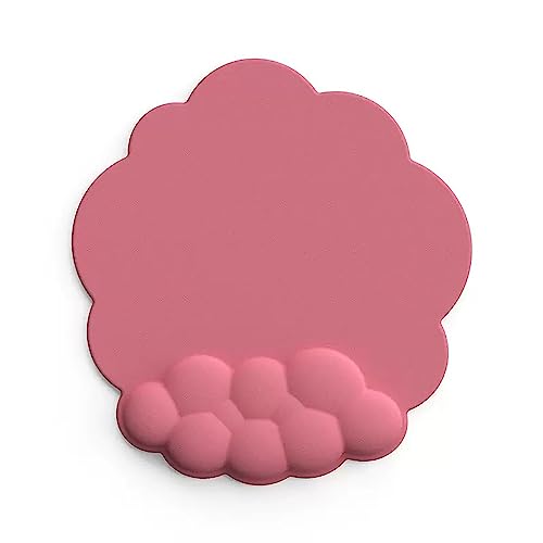 Weiche Handgelenkauflage in Wolkenform für Tastatur und Maus, Handfläche, Handgelenkmatte, Silikon von KASFDBMO