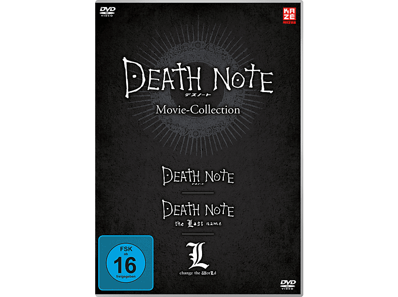 Death Note 1-3 DVD von KAZE