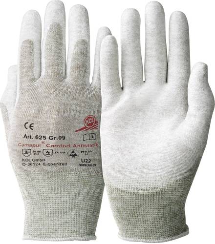 KCL Camapur Comfort Antistatik 625-10 Polyamid Arbeitshandschuh Größe (Handschuhe): 10, XL EN 1635 von KCL