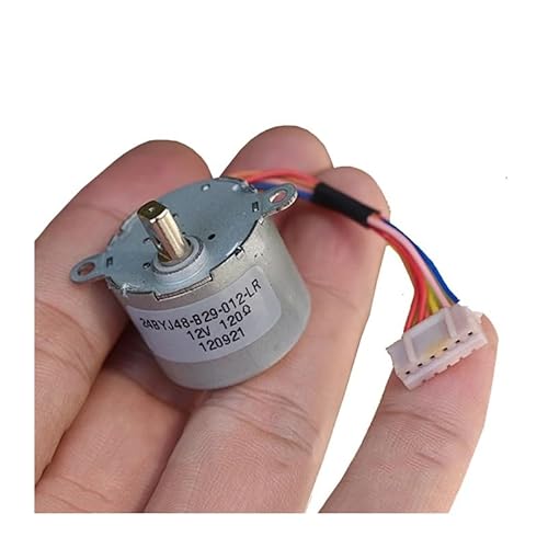 24BYJ48 DC 12V Gear Stepper electronic starter 24mm 2-Phase 6-Wire Gear Redcution Stepping electronic starter DIY Air Conditioning Swing electronic starter Motor Starters von KDMYXBFZI