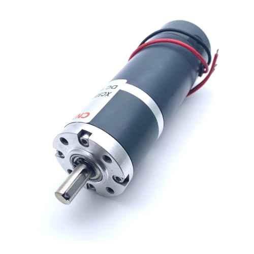 50MM DC 12V 24V Torque Power PMDC Planetary Reducer Gear electronic starter 70W 100W Permanent Magnet 10MM Shaft Keyway 6RPM-1300RPM 50PG50S Motor Starters(250rpm - i 19.2,24V) von KDMYXBFZI