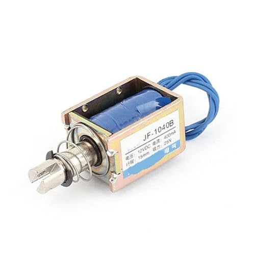 JF-1040B DC12V/DC24V 400mA Pull Push 25N/15mm Open Frame Solenoid Electromagnet Motor Starters(DC12V) von KDMYXBFZI