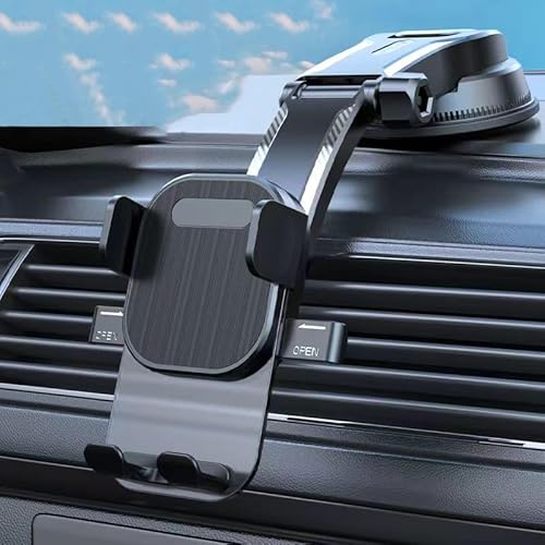 KDYUAN Auto Handyhalterung für Peugeot 3008 2020-2023, Handy Autohalterung ABS Auto Vent Handyhalter 360° Drehbar Handy-Halterung 2024 Upgrade Lüftungsclip Kfz-Zubehör,D von KDYUAN