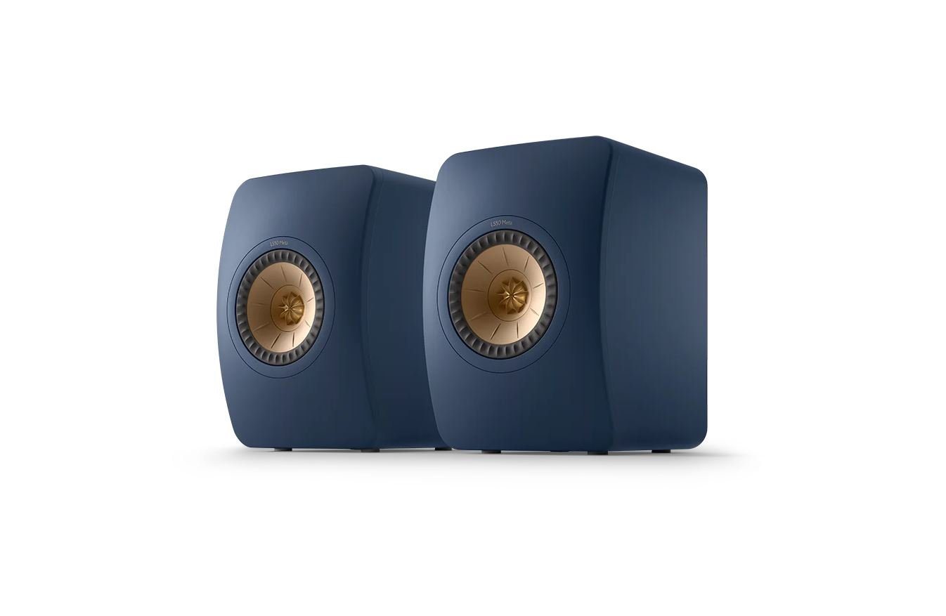 KEF KEF LS50 Meta (Paarpreis) Royal Blau Regal-Lautsprecher von KEF