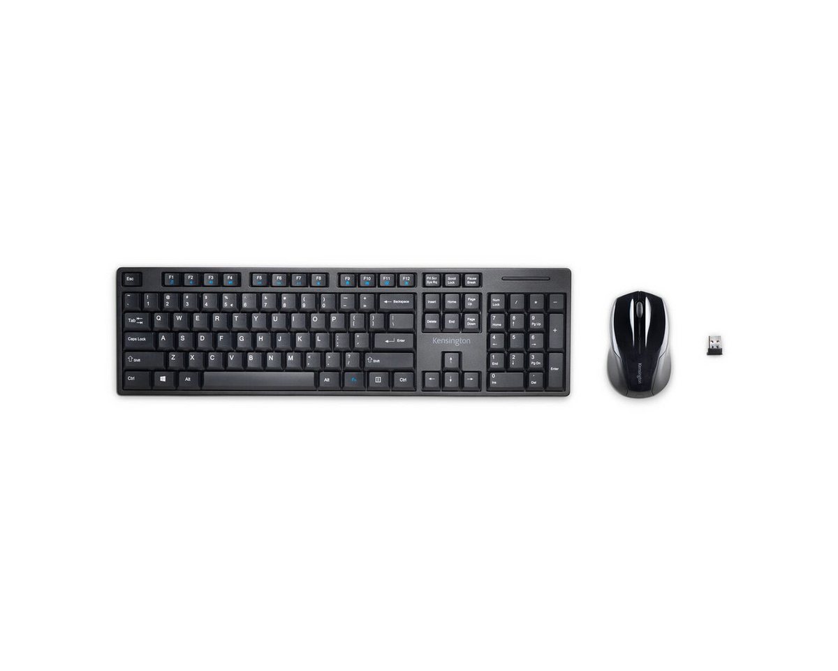 KENSINGTON Tastatur (Tastatur mit Drahtloser Maus Kensington Schwarz Qwerty Spanisch QWERTY) von KENSINGTON