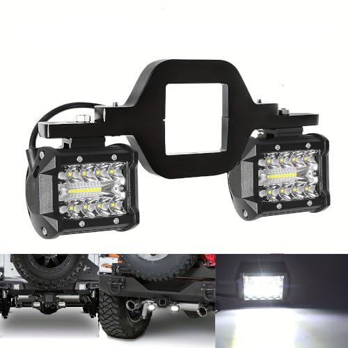 KEYPKWZJR 60-W-LED-Lichtleisten-Pods, 4 Zoll, 2-in-1, wasserdicht, Verstellbarer Strahl, Anhängerkupplungs-Montagehalterungen/244 KEYPKWZJR 60-W-LED-Lichtleisten-Pods, 4 Zoll, 2-in-1, wasserdicht, Verstellbarer Strahl, Anhängerkupplungs-Montagehalterungen/244 von KEYPKWZJR