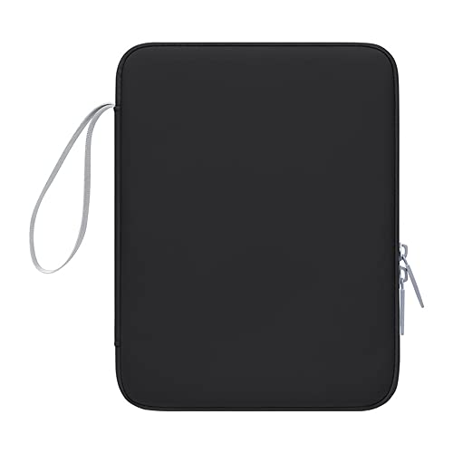 Tablet Sleeve Tasche Kompatibel mit iPad Mini 5/4/3 7,9, die Innenstruktur verfügt über Fächer und Kartenfächer und besteht aus PU-Material，Schwarz von KEYWANTS