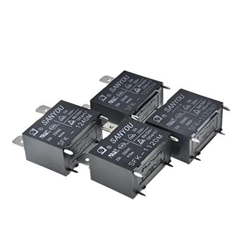 10 Teile/los Original Relais SFK-105DM 5VDC SFK-112DM SFK-112DMP 12VDC SFK-124DM SFK-124DMP 24VDC 20A 250VAC 4Pin Power Relais KHzIgRdY (Size : SFK-112DMP 12V) von KHIRY