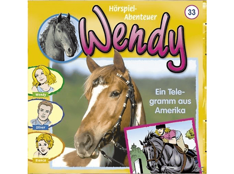 Wendy - 33: Ein Telegramm aus Amerika (CD) von KIDDINX